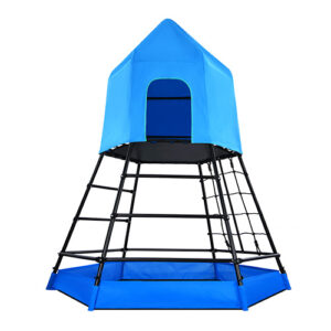 Jugader Jungle Gym for Kids with Monkey Bars, Play Tent for Backyard Outdoor Ages 1-12